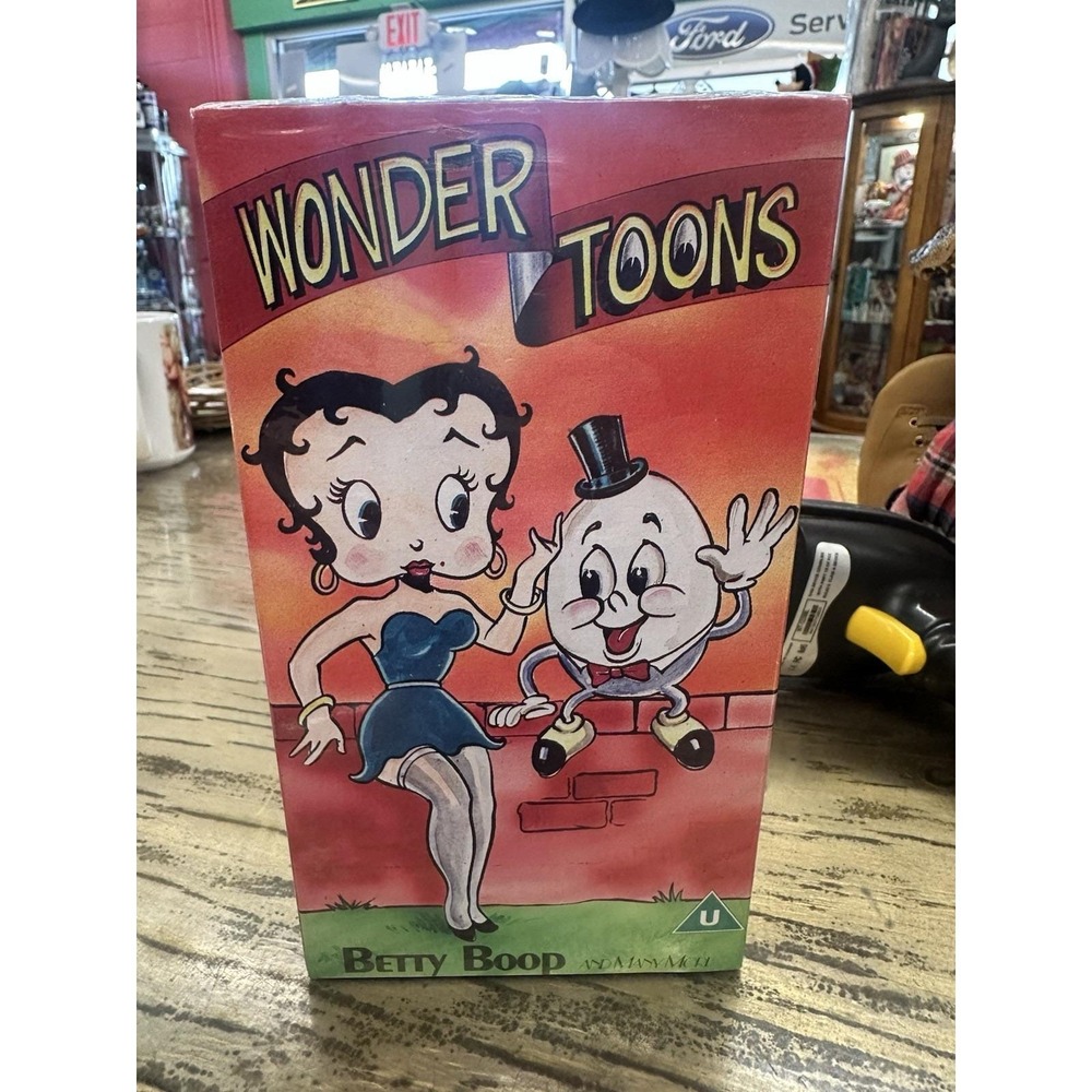 Wonder Toons Featuring Betty Boop and Many More (VHS, 1996)